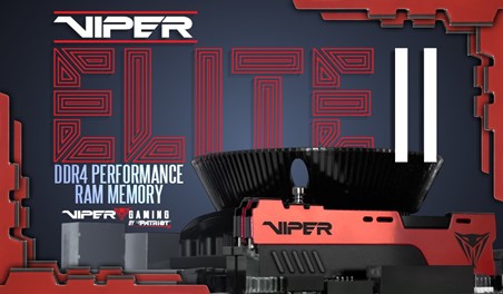Viper Gaming Launches The Viper Elite II Performance DDR4 Memory